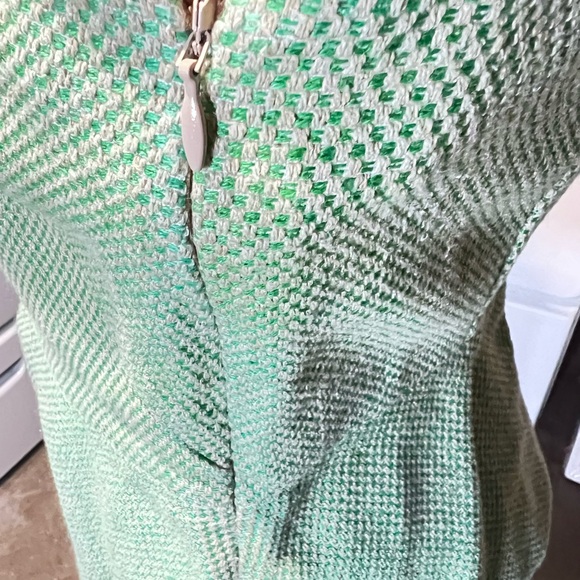 Banana Republic Elegant pep plum Green Sleeveless Top cotton linen blend 10 - Picture 4 of 11